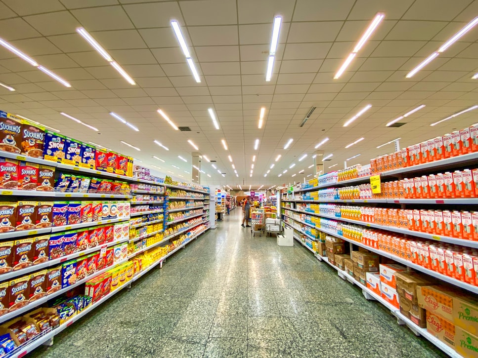 How to light a Supermarket