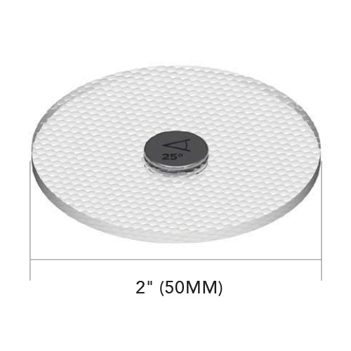 SORAA Snap Lens 2" Circular Beam Spreader Beam Angle: 17 / 25 / 36 / 60 Degree
