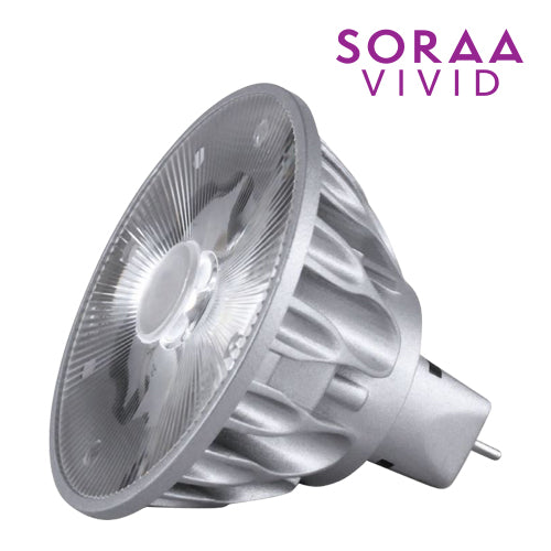SORAA VIVID MR16 GU5.3 7.5W / 9W Color Temp: 2700K / 3000K / 4000K Beam Angle: 10 / 25 / 36