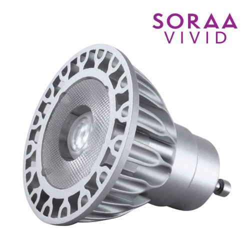 SORAA VIVID MR16 GU10 7.5W / 9.5W Color Temp: 2700K / 3000K / 4000K Beam Angle: 10 / 25 / 36 / 60